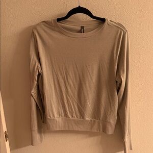 Women's Daydream Gray Long Sleeve Top